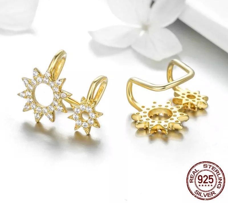 Orecchini pendenti & Orecchini a lobo: ear cuffs – Nuovo e nell'imballaggio originale da St. Gallen venduto da yatoot26 2