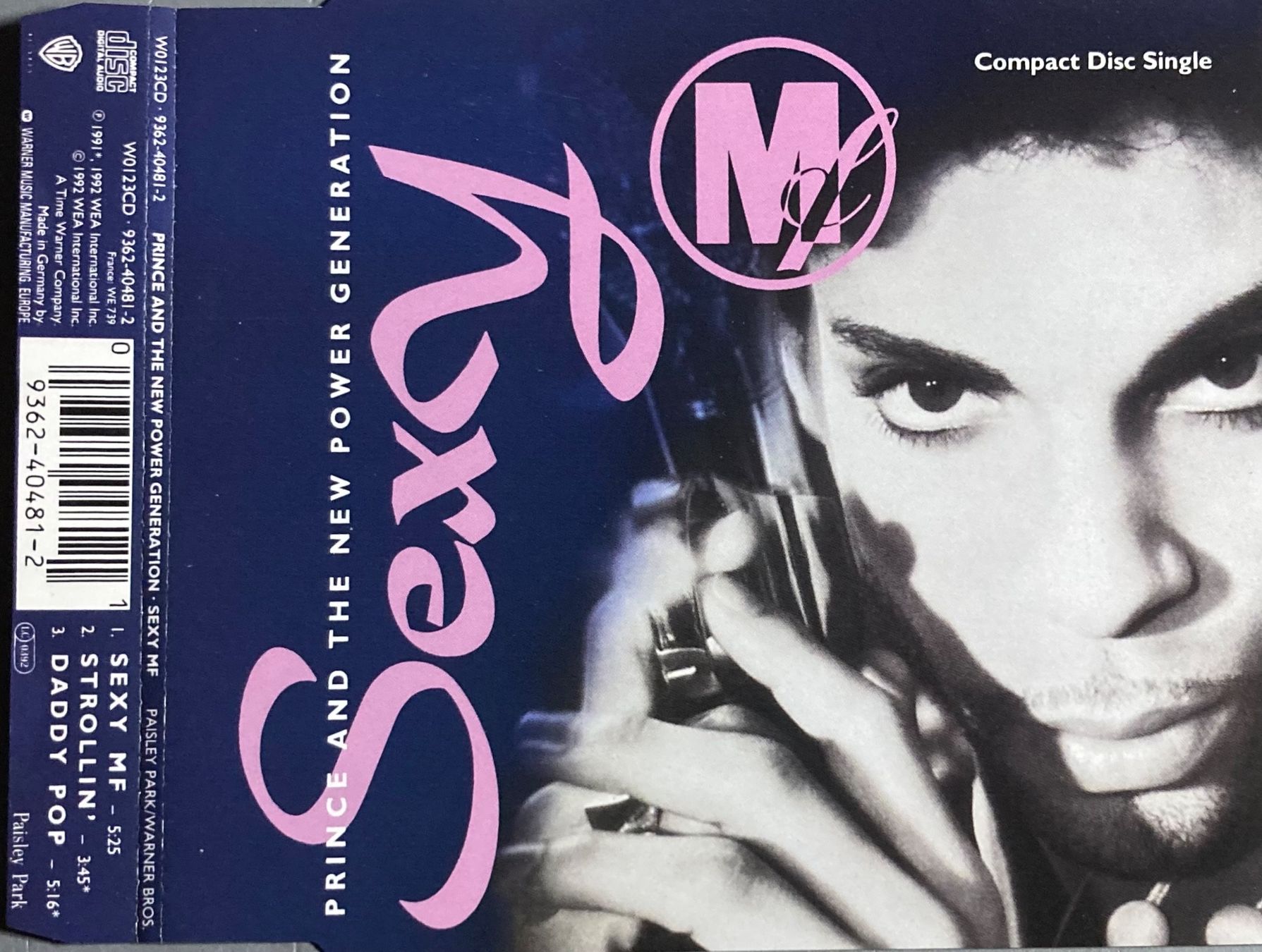 CDs: PRINCE AND THE POWER GENERATION - SEXY MF – D'occasion à Poliez-Pittet par Newtown-Records