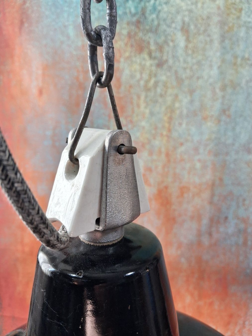 Lampen: Restaurierte Emaille Industrie Lampe – Gebraucht aus Winterthur von lampenretter 2