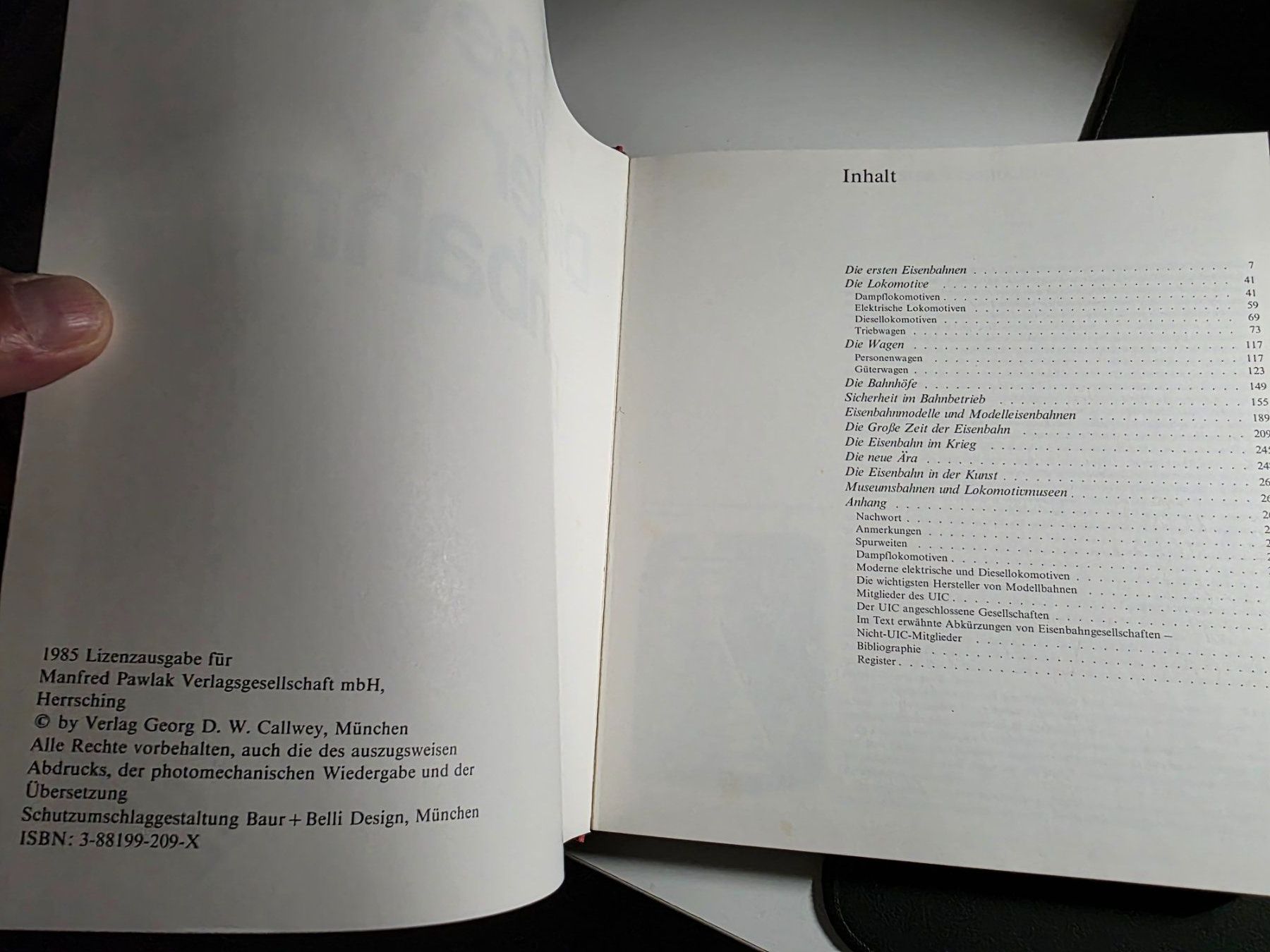 Bücher: Die grosse Welt der Eisenbahn - Richard Heinersdorff - 1985 – Gebraucht aus Walterswil BE von Lonitti 6