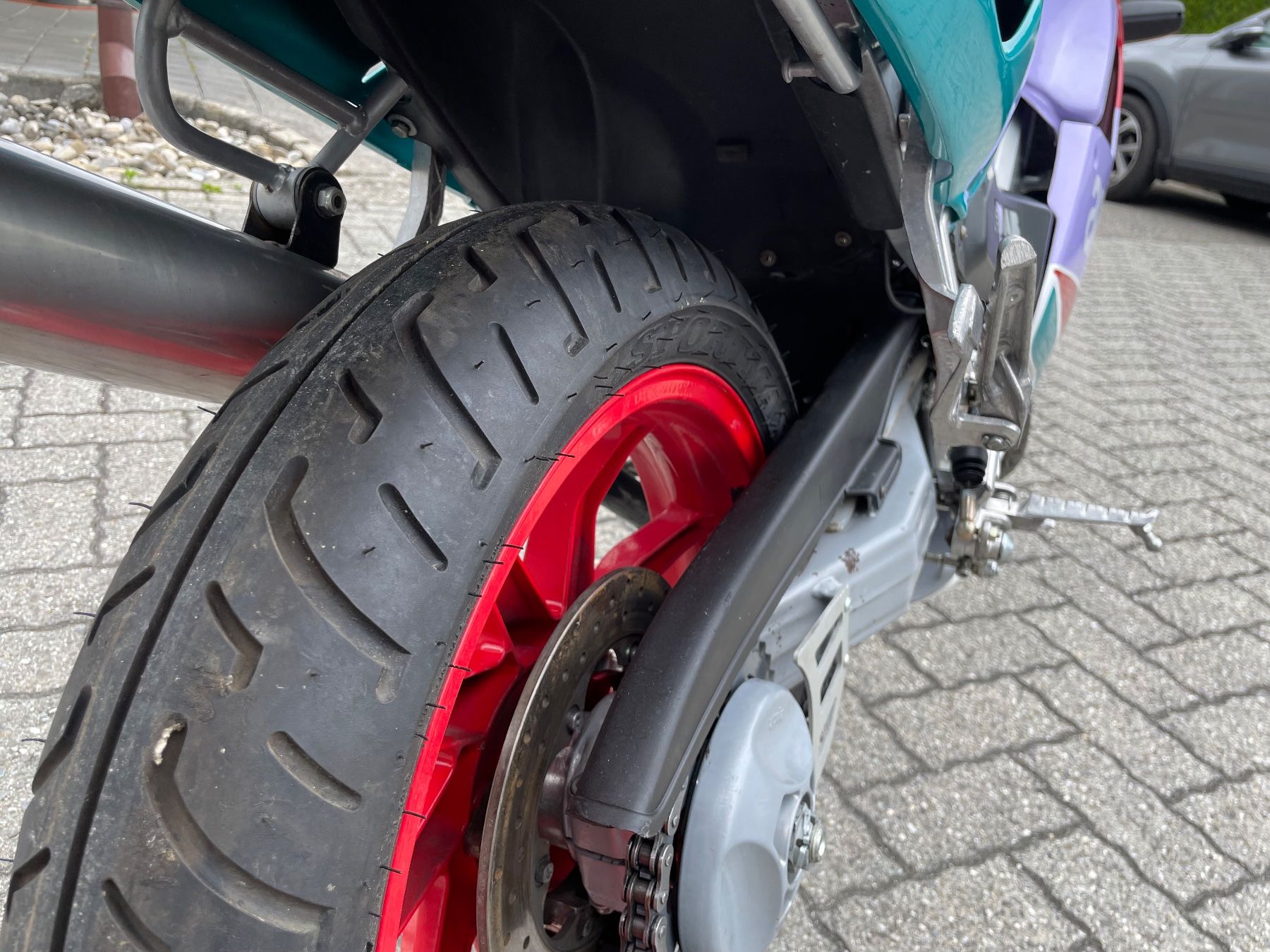 Aprilia Strasse: Aprilia AF1 Sintesi Replica 125ccm – Defekt aus Ipsach von Layco 8