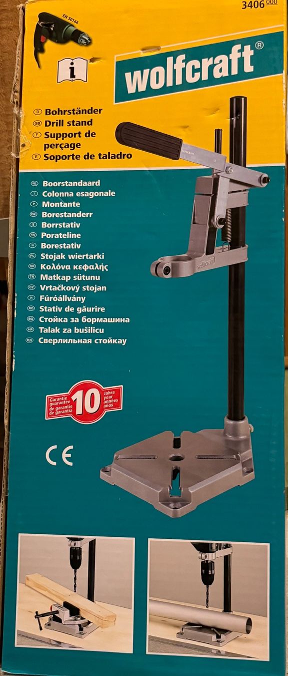Wolfcraft Tutti gli attrezzi: Drill Stand / Bohrständer – Nuovo e nell'imballaggio originale da St. Gallen venduto da T-Ball 1