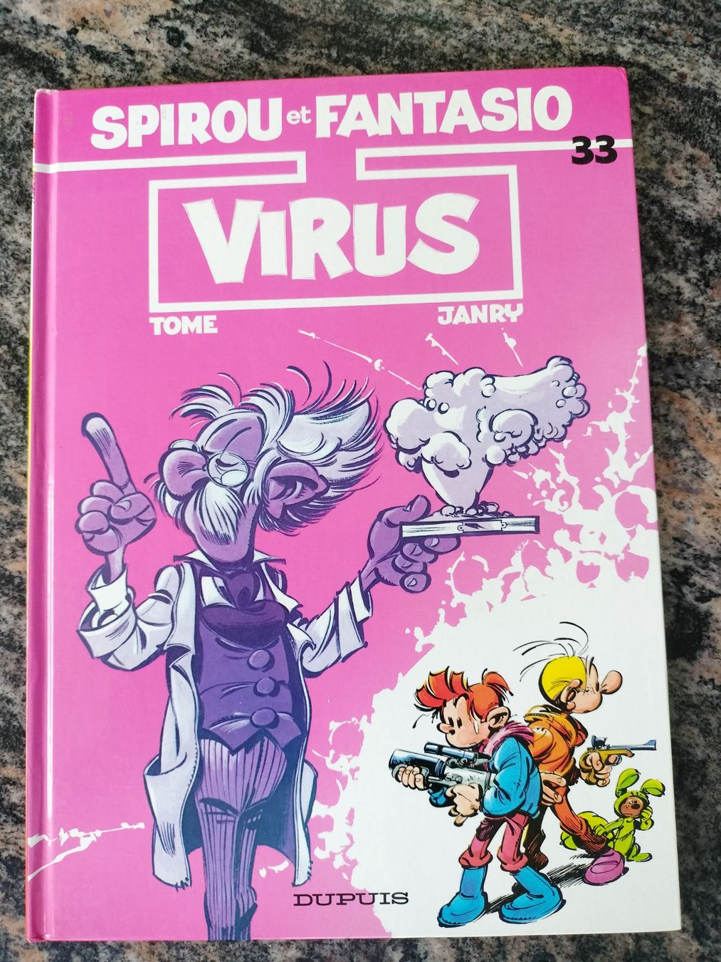 Fumetti: Spirou et Fantasio tome 33 Virus " – Usato da Cortaillod venduto da rozinna