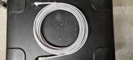Patchkabel R&M Kat.6a, S/FTP, RJ45, halogenfrei 7.5m, grau
