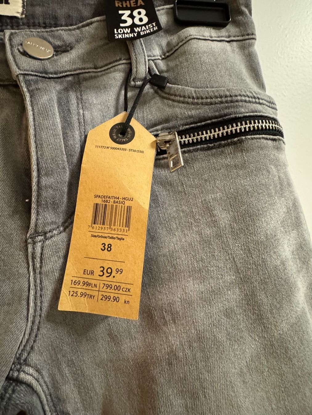 Tally Weijl Jeans: Jeans grau, Tally Weijl, Gr.38, NEU – Neu und originalverpackt aus Arlesheim von Eli_77 3