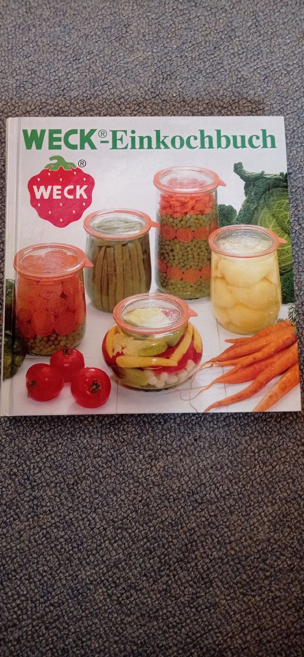 Libri: WECK- Einkochbuch, ungebraucht – Nuovo (secondo la descrizione) da Maienfeld venduto da Alpenblume12