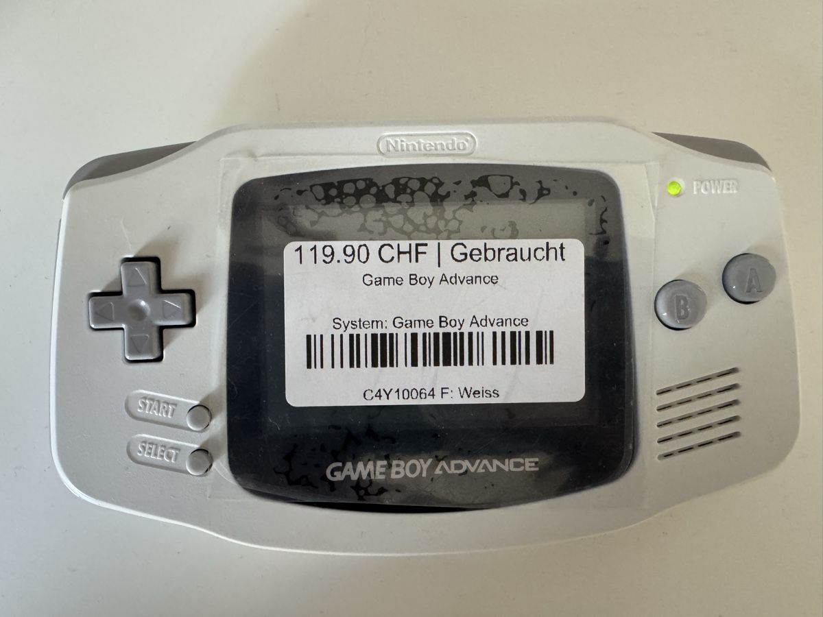 Nintendo Konsolen: Game Boy Advance - Weiss  - Mit Garantie! – Neu (gemäss Beschreibung) aus Möhlin von Hanari