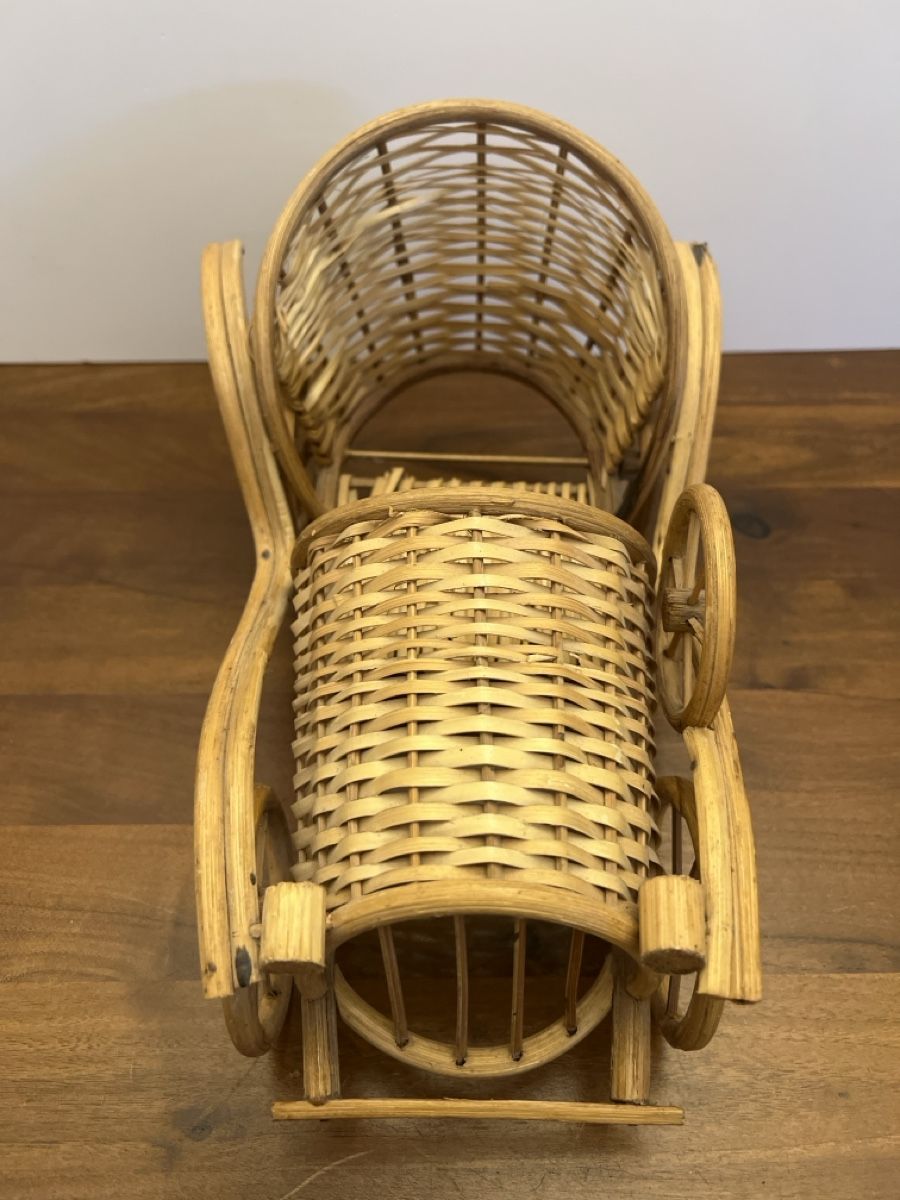 Tutte le decorazioni: Rares Deko Rattan Auto, Vintage – Usato da Altdorf UR venduto da JanAil 1