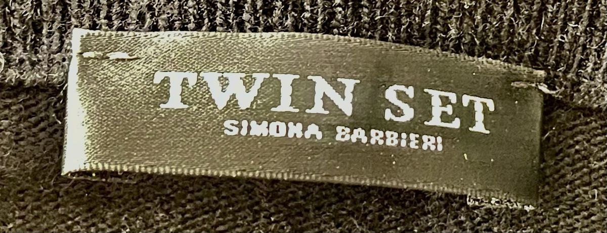 Twinset Maglioni & Felpe: Twin-Set Pulli mit Spitze Gr. L, schwarz, Herbstlook – Usato da Gränichen venduto da RetoLexi 3