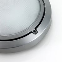 Luceplan Metropolis Wandleuchte Deckenleuchte silber 17cm