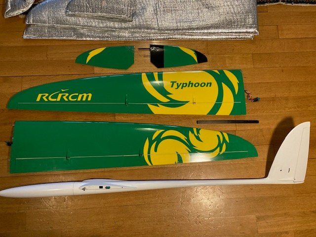 Modellismo RC: Planeur RCRCM Typhoon 2000mm – Usato da Genève venduto da headlight 2