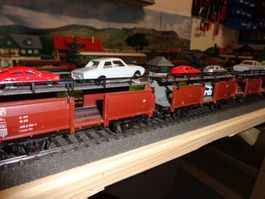 Autowagen Märklin HO    5 Wagen