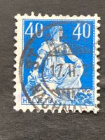 Schweiz 1923 Helvetia S 40 bl Vollstempel ST.GALLEN 17.II.23