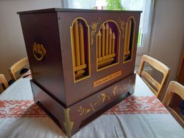 Drehorgel 20er / Jan Bakker, Rickenbach / mit Wagen + Haube