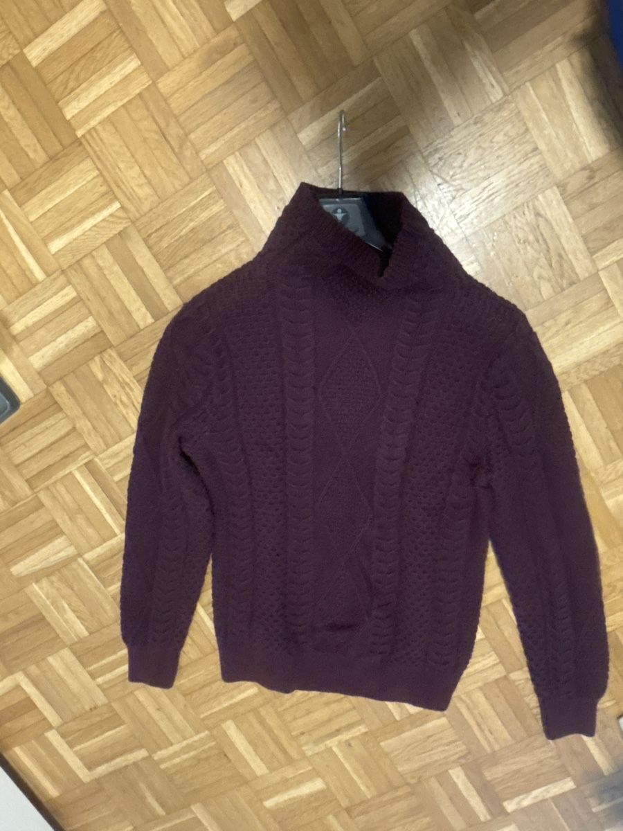 Maglioni & Felpe: Herren Pullover Strick Grösse M dunkelrot guter Zustand – Usato da Wallisellen venduto da ASZT 1
