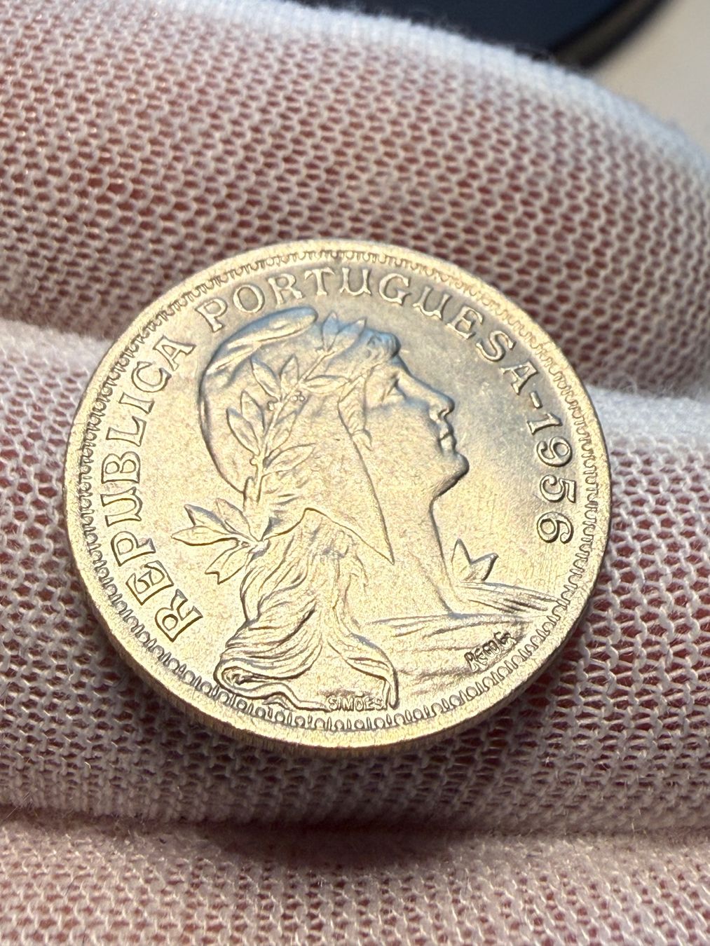 Tutti le monete: Portugal - 50 centavos 1956 - FDC  Nova. – Nuovo (secondo la descrizione) da Wallbach venduto da Nenex 2