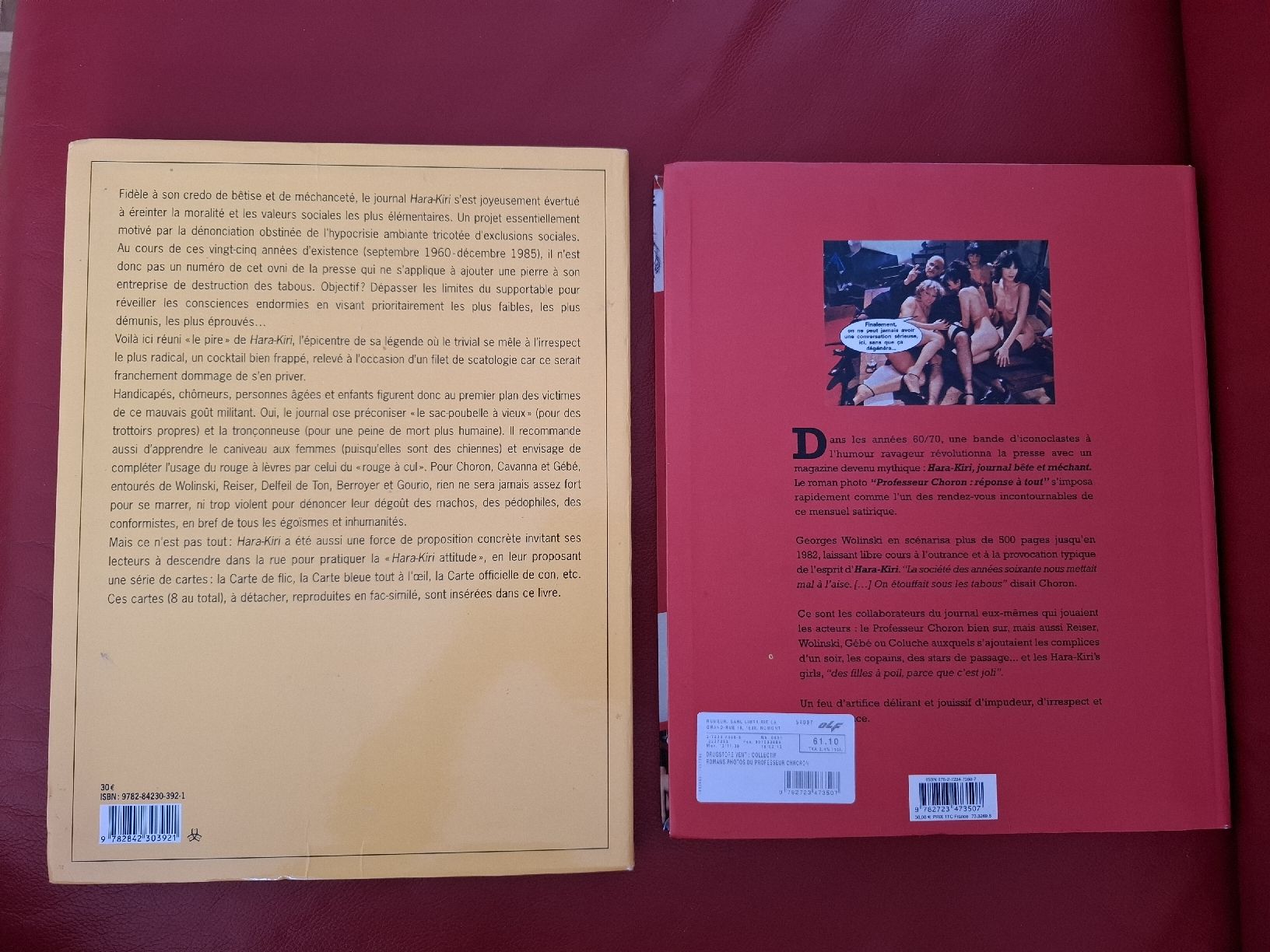 Libri: HARA-KIRI / Professeur Choron – Usato da Moutier venduto da Carambaaa 1