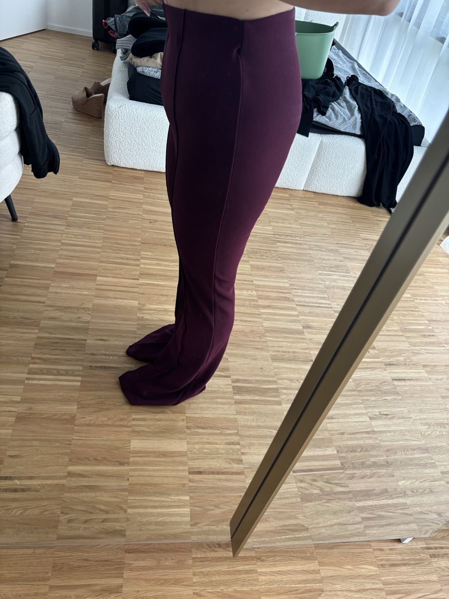 Pantaloni: Weinrote Strech Hose  – Nuovo e nell'imballaggio originale da Rudolfstetten venduto da alisa99 1