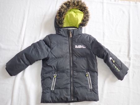 Veste d'hiver grise 110 garçon