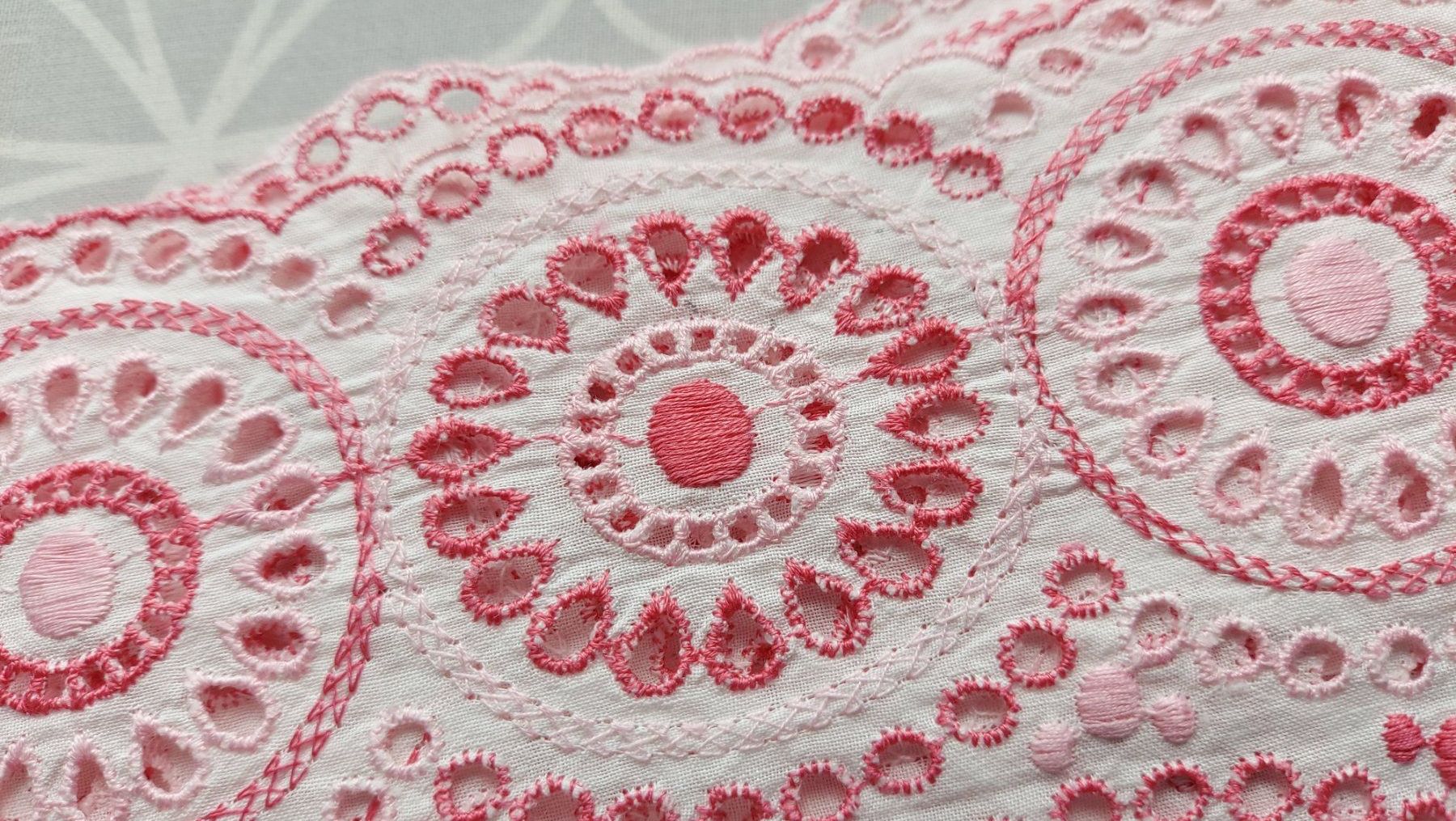 Nastri decorativi: Baumwollband   rot/weiss,   Breite 13 cm – Nuovo (secondo la descrizione) da Langnau am Albis venduto da kktdora 2
