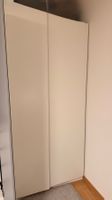 IKEA PAX Kleiderschrank weiss mit Spiegeltüren, 200 × 200 ×