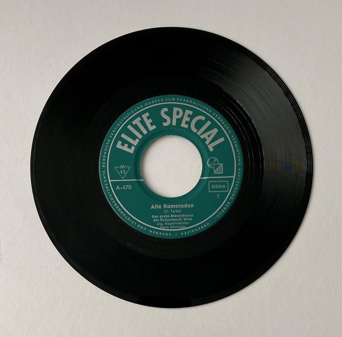 Schallplatten: Das Grosse Blasorchester der Polizeimusik Wien – Gebraucht aus Flums von Aebo1 2