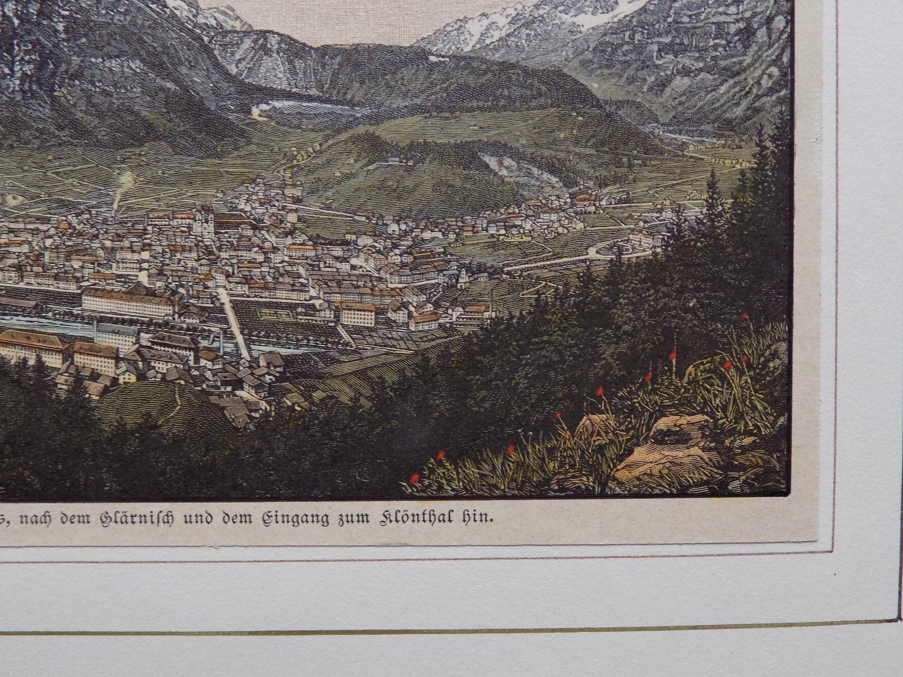 Incisioni: Glarus koloriert – Usato da Risch venduto da Rischli15 6