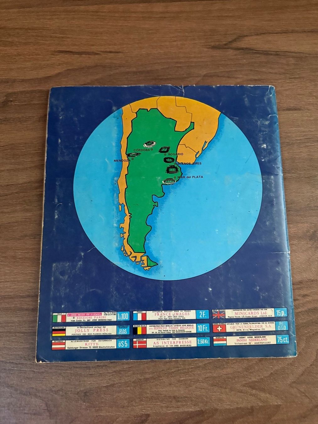 Panini Album: Album Panini WM 1978 - Komplett – Usato da Chiggiogna venduto da TheLegend88 8