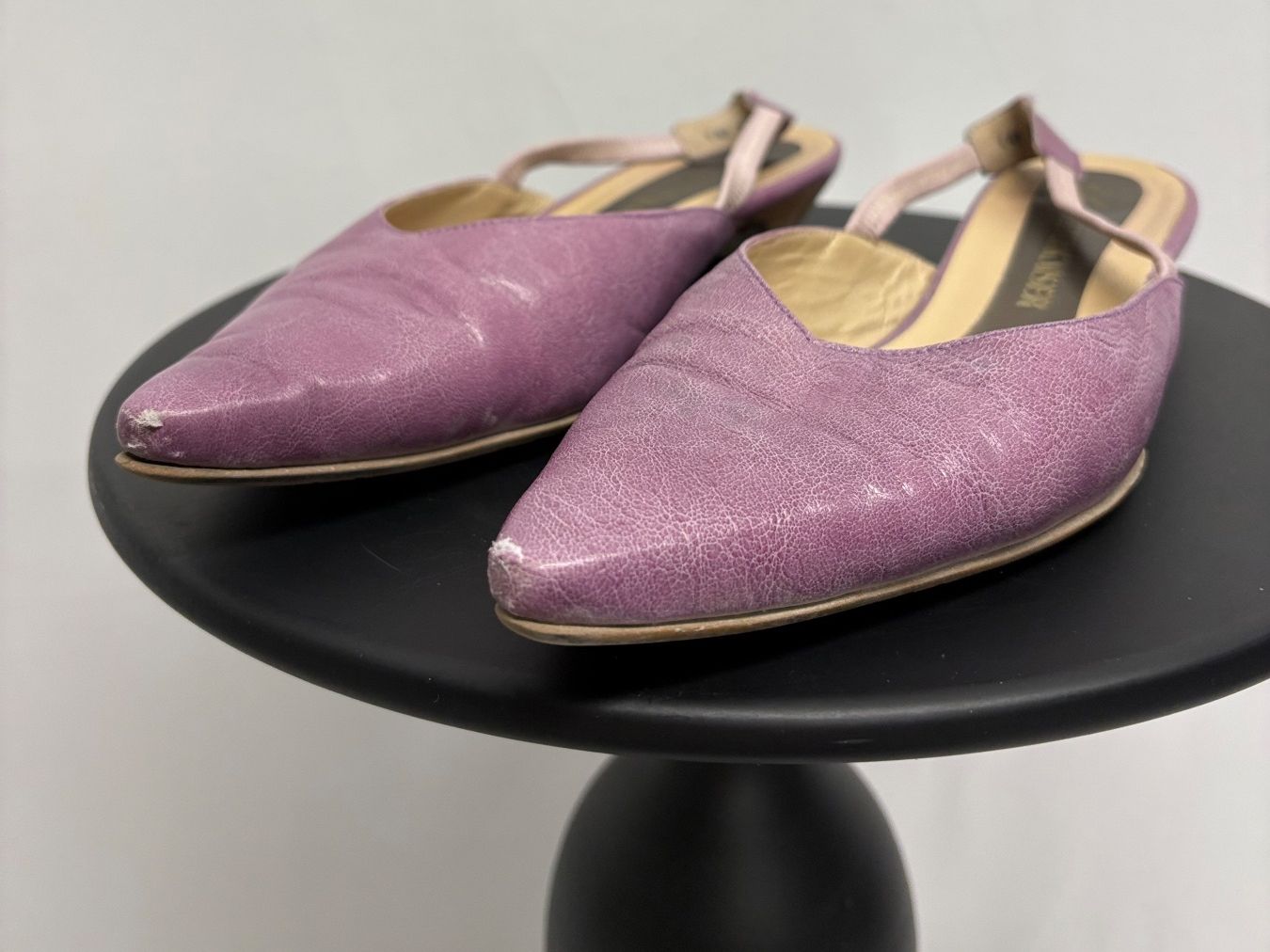 Kaiser Scarpe da donna: Slingpumps von Peter Kaiser 36 Leder lila – Usato da Regensdorf venduto da secondchancefashion 1