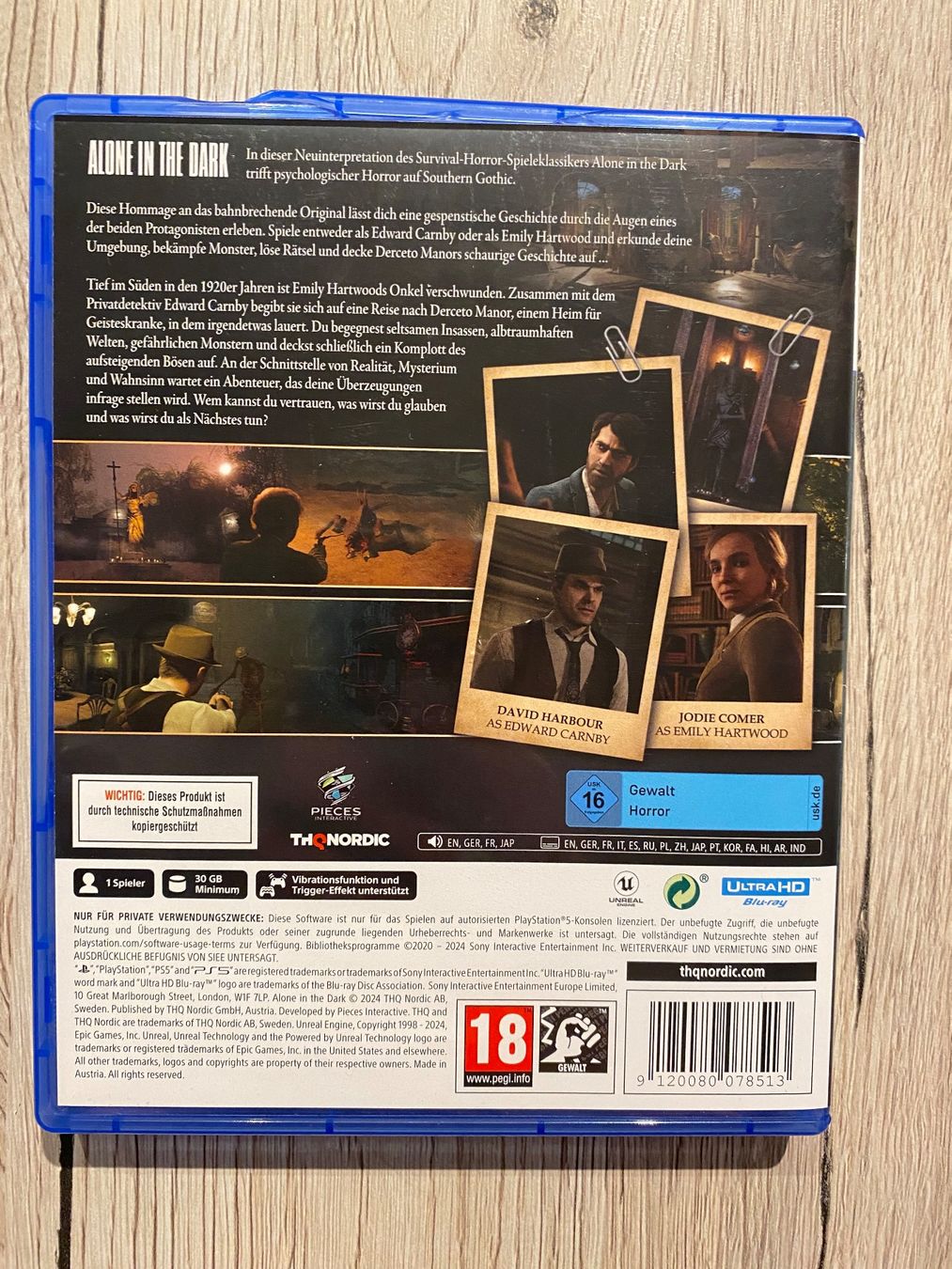 Giochi: Alone in the dark - PS5 – Nuovo (secondo la descrizione) da Leuzigen venduto da Musicboyy 2