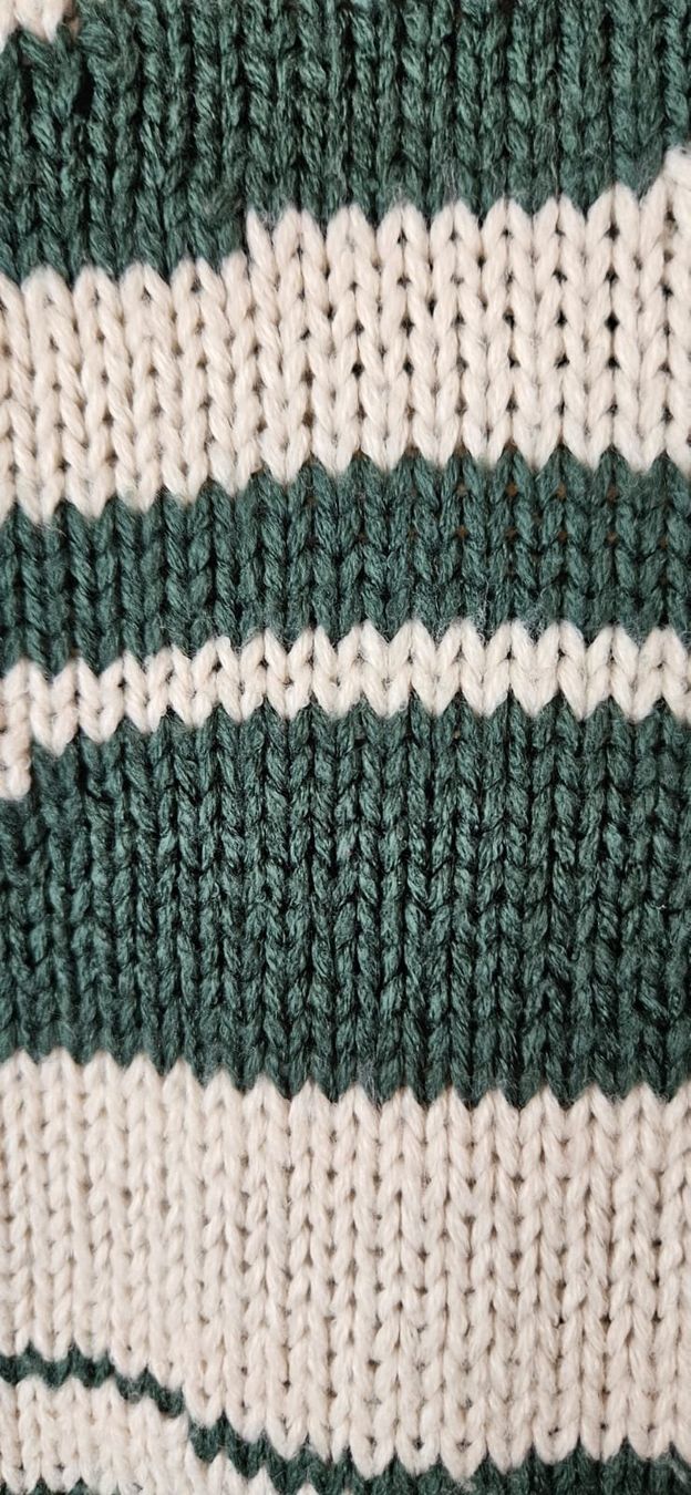 Maglioni & Felpe: Strickpullover in Creme&Grün, von John Baner Gr. 44/46 – Usato da Zweidlen venduto da Shubli 3