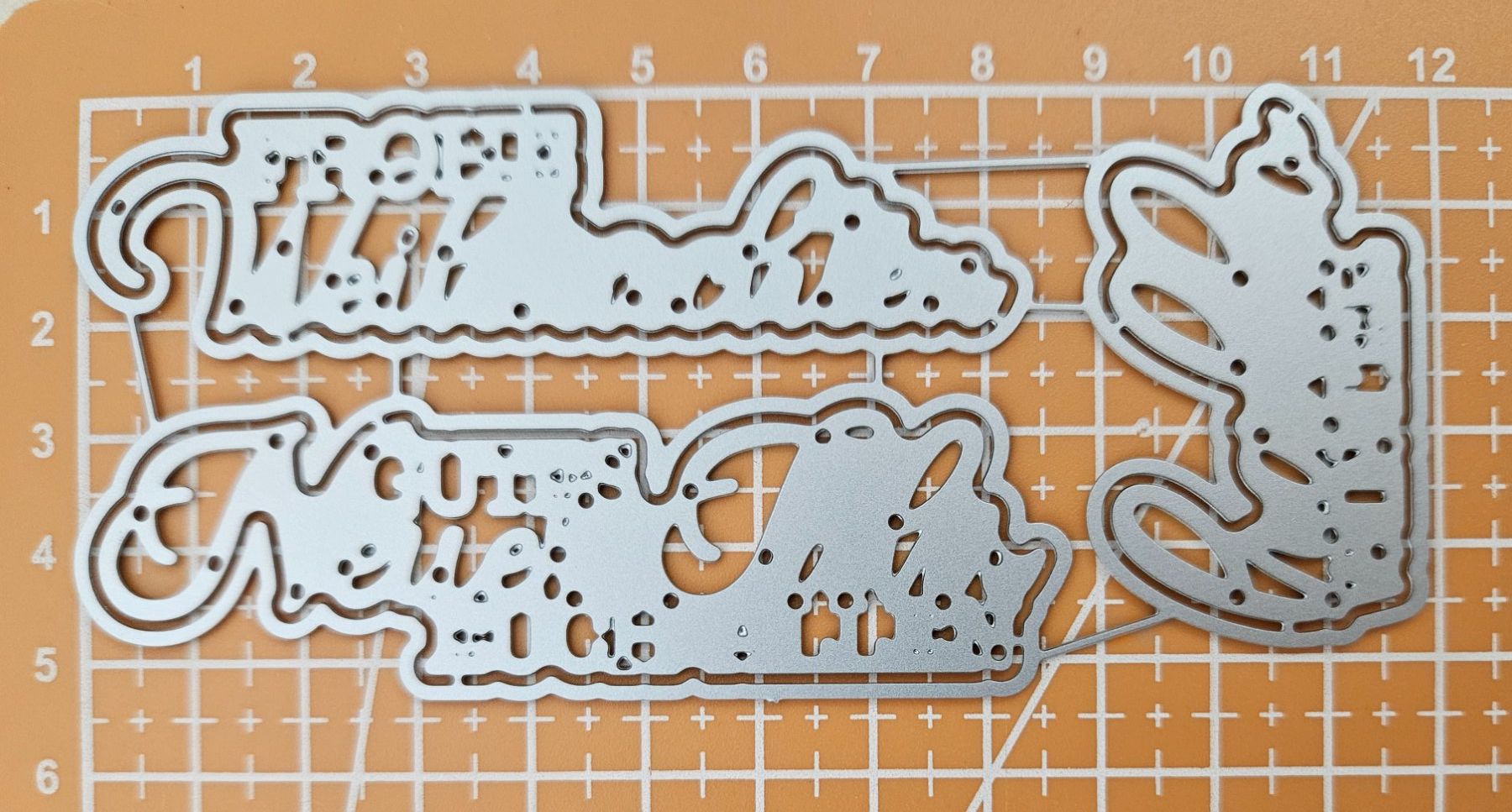 Schablonen: Stanzschablone Nr.1058, Weihnachten, Texte – Neu und originalverpackt aus Gretzenbach von Fliegepilz56 1