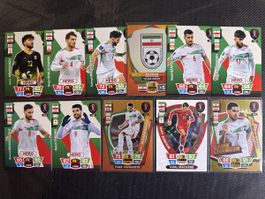 PANINI - Adrenalyn XL Qatar 22 / 11x Iran Karten ⚽️