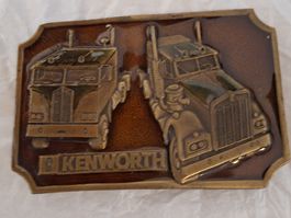 Gürtelschnalle Kenworth Trucks 1977 USA Sammlerstück