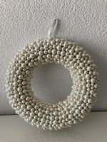 Perlenkranz, Türschmuck, Durchmesser 30 cm