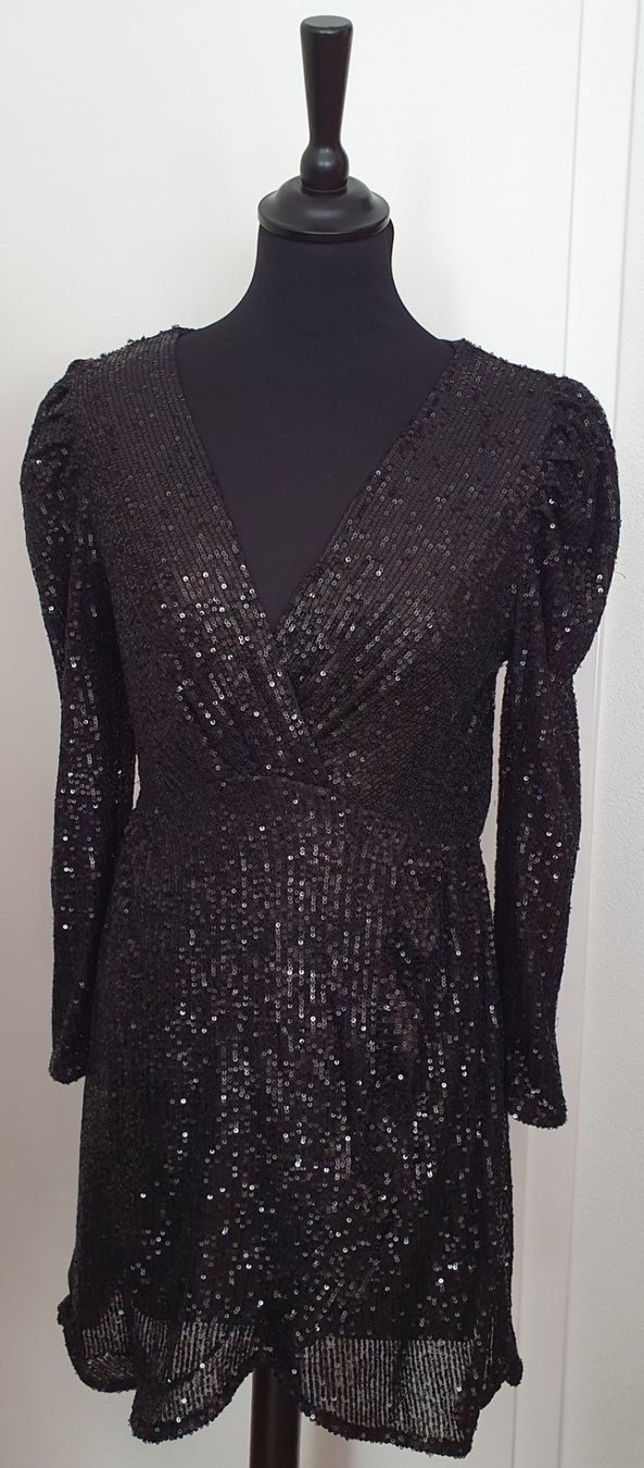 Zebra Kleider: Robe élégante avec paillettes - Taille XS – Gebraucht aus Court von Jovi2