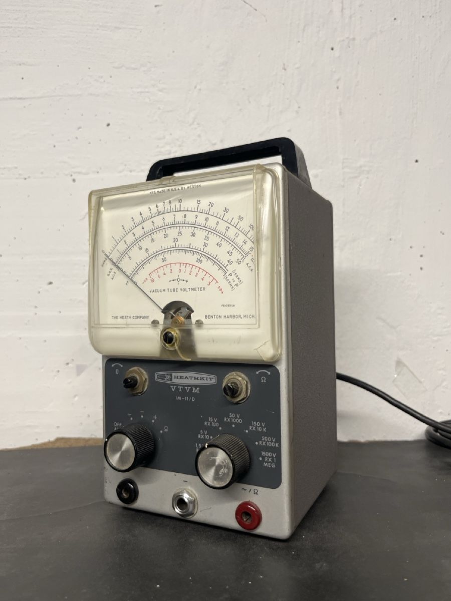 Heathkit Misurare: Heathkit Vakuum Röhrenvoltmeter VTVM IM-11/D – Usato da Dettighofen venduto da Moshop 2