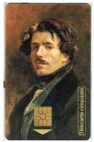 Telefonkarte Frankreich Eugène Delacroix 5100 Ex