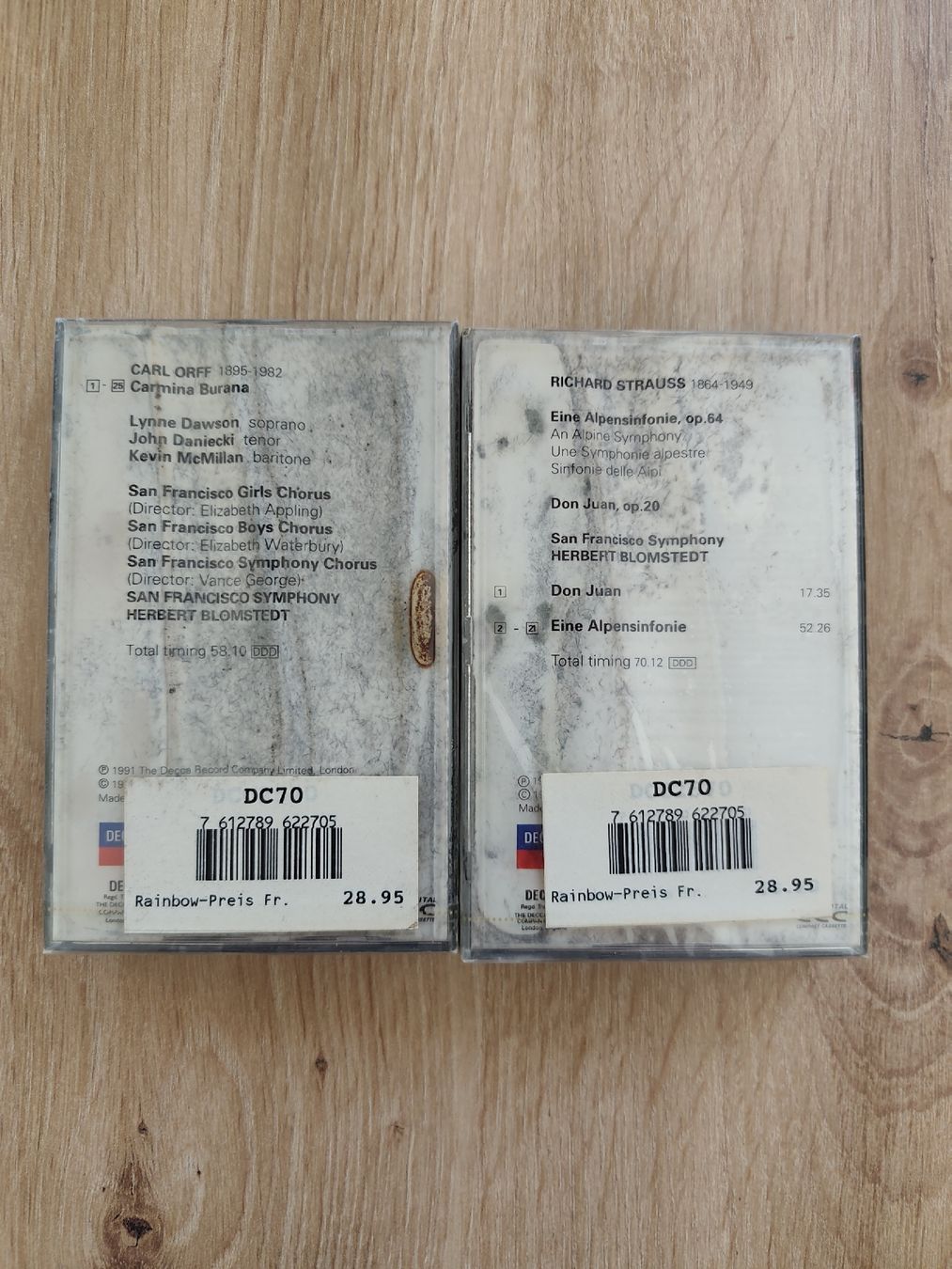 Musicassette: Lot 2 DCC - Herbert Blomstedt – Usato da Lausanne venduto da aro_7pwk 1