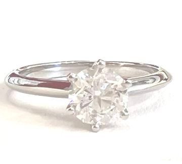 Anelli: 1.00ct. D/SI Einkaräter Solitärring, Weissgold: LP 11.500,- – Nuovo e nell'imballaggio originale da Zürich venduto da juwelier-damken 3