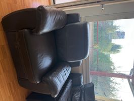 Sessel / Ledersessel Braun (2) GRATIS