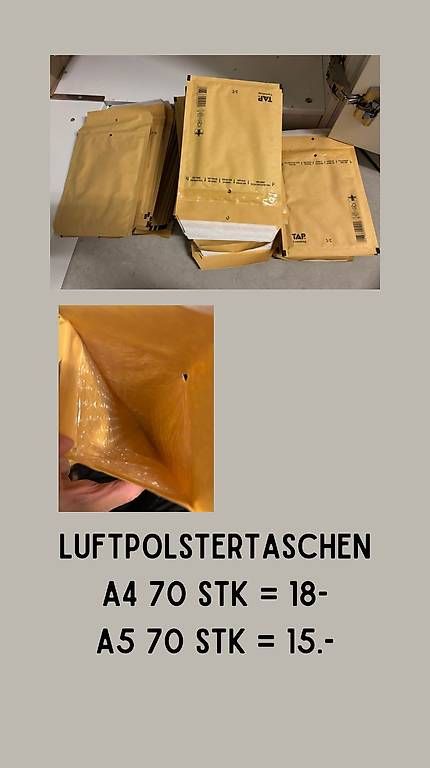 Buste & buste per spedizione: Luftpolstertaschen – Nuovo e nell'imballaggio originale da Biglen venduto da mk88biglen