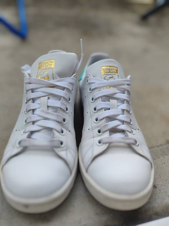 Chaussures hommes: adidas Stan Smith 'Cloud White Green' – D'occasion à Winterthur par rom_6cqd