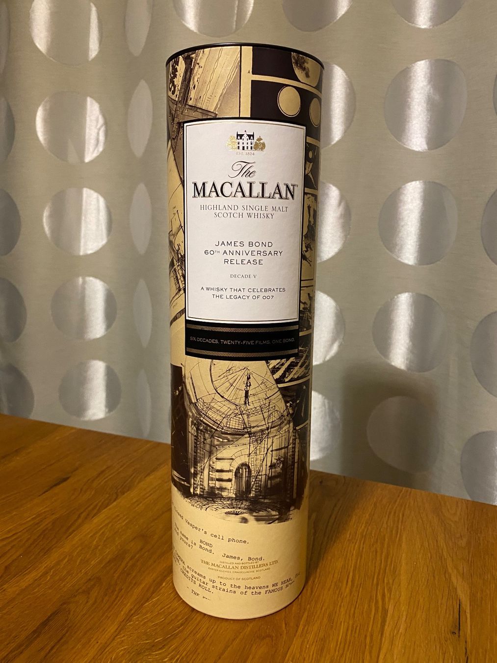 Macallan Bevande alcoliche: Macallan James Bond 60th Anniversary - Decade V – Nuovo e nell'imballaggio originale da Mönchaltorf venduto da Drammer 2