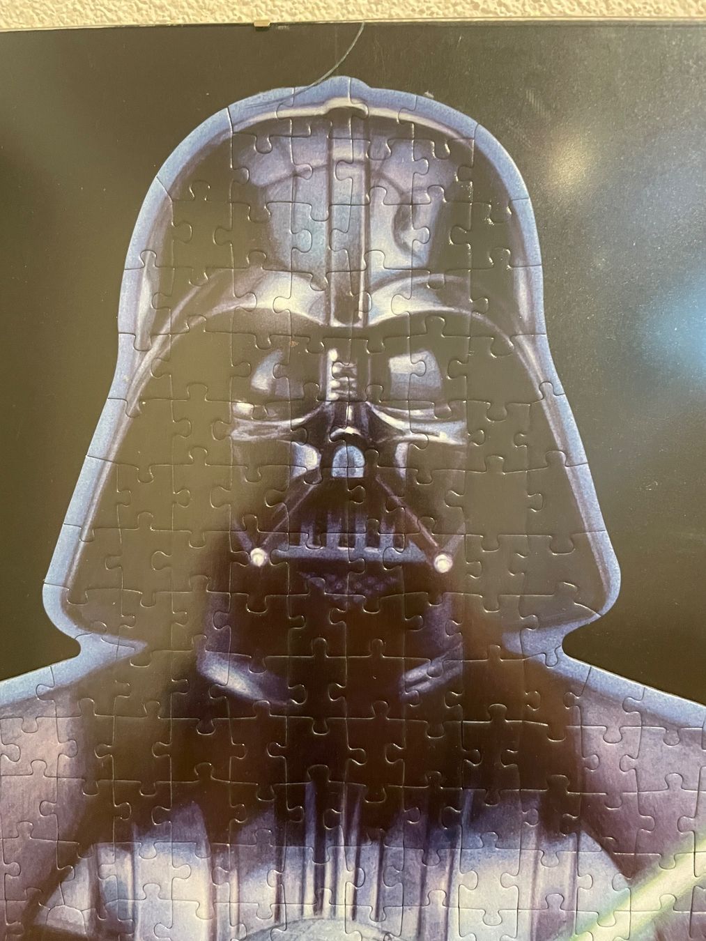 Ravensburger Puzzle: Ravensburger STAR WARS Darth Vader Form-Puzzle Gerahmt – Usato da Dietikon venduto da ambra-kamil 1