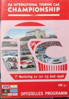 Programm DTM in Nürnberg von 1996 inkl. Eintr.karte