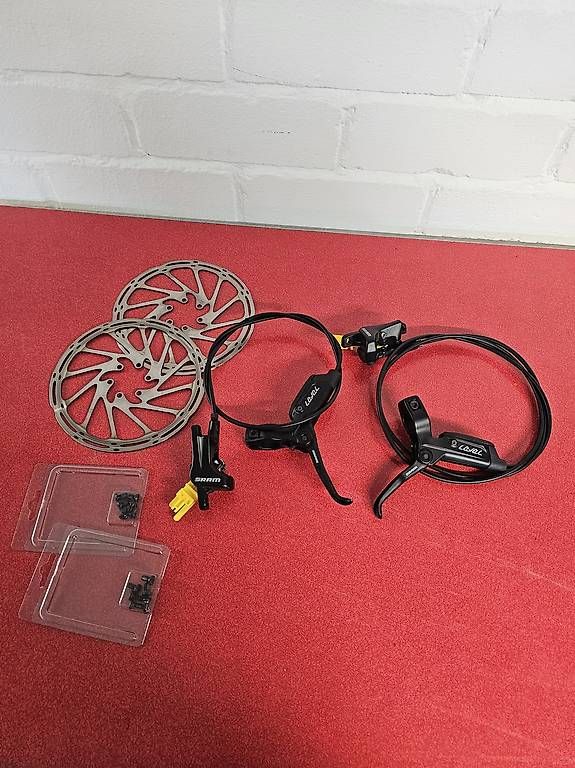 Pezzi di ricambio: SRAM Level Bremsen H+V mit SRAM Bremsscheiben – Usato da Belp venduto da adriel.lingner