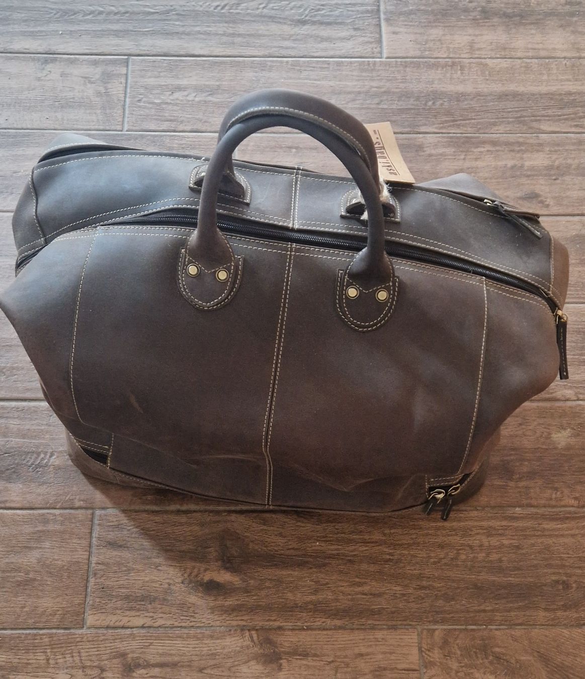 Borse: Reisetasche von Askibags Büffelleder – Nuovo e nell'imballaggio originale da Wyssachen venduto da Yodo