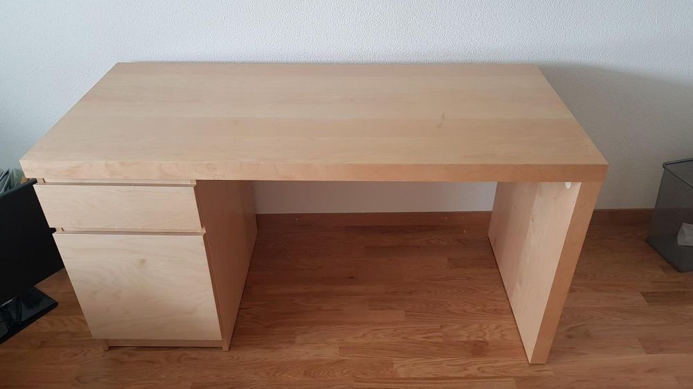 Schreibtisch, Ikea MALM | Kaufen Auf Ricardo