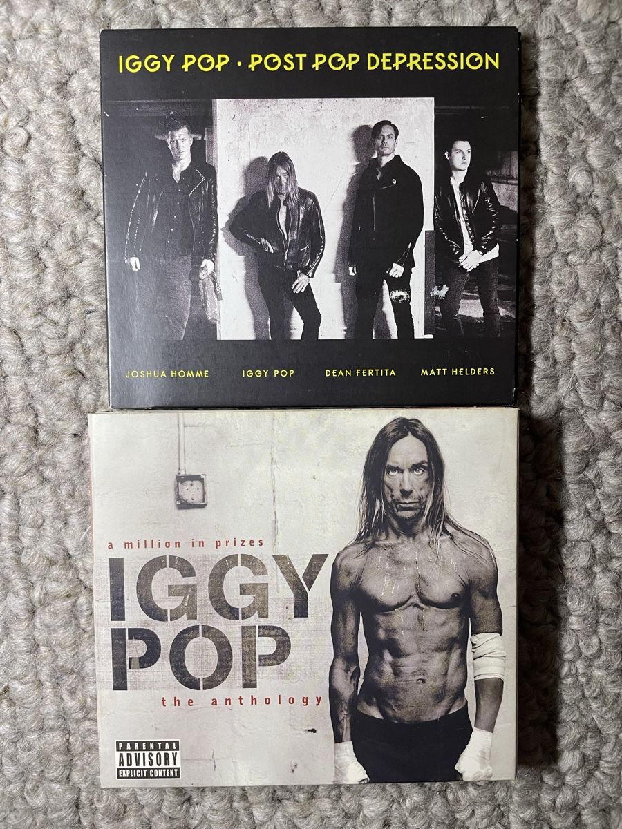 CD: 2x Iggy Pop (Post Pop Depression+ The Anthology – Usato da Reinach AG venduto da trigger7811